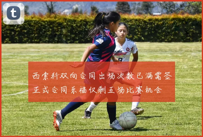 西索科双向合同出场次数已满需签正式合同乐福仅剩五场比赛机会